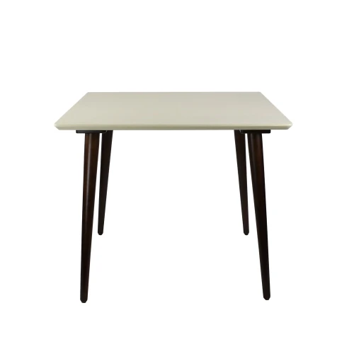 Стол обеденный Ронда Мини 90, орех/слоновая кость