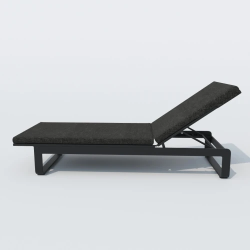 Шезлонг LETTO маренго - каркас карбон