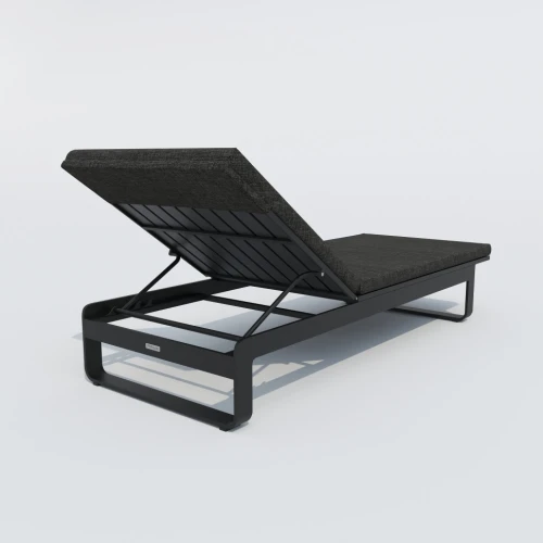 Шезлонг LETTO маренго - каркас карбон