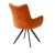 Стул DikLine 351 поворотный BL07 терракотовый, ножки черные
