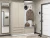 Готовая прихожая Стиль-03 Silky Grey/Белый