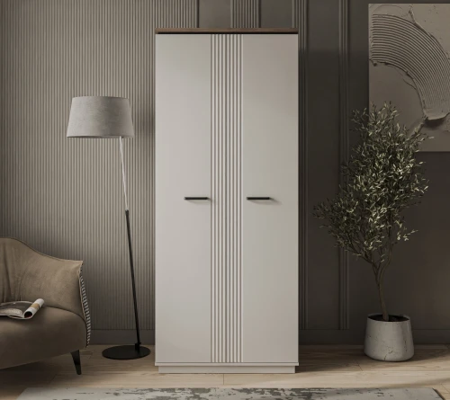 VINATI, Шкаф 2DG. Цвет ПЕРСИДСКИЙ ЖЕМЧУГ/ АМАРОК