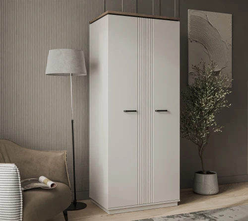 VINATI, Шкаф 2DG. Цвет ПЕРСИДСКИЙ ЖЕМЧУГ/ АМАРОК