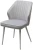 Стул SEATTLE-V СВЕТЛО-СЕРЫЙ BM-4, велюр / белый каркас М-City