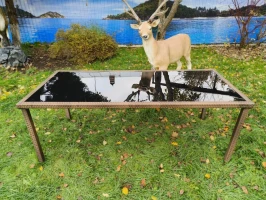 Стол из искусственного ротанга ЕГИПЕТ «EGYPT» 200х90 (Brown)