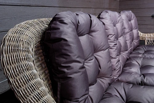 Комплект мебели из искусственного ротанга Family set КРОСС Мэдисон (2 дивана+2 кресла) с подушками на сидение и спинку