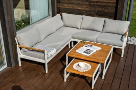 Лаунж зона из алюминия MAYA белый  Joygarden