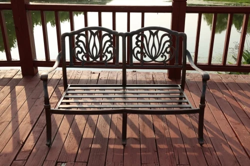 Диван двухместный Madrid из литого алюминия