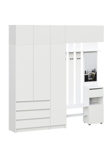 Прихожая Бали, Белый. Комплект 26