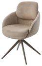 Стул ГРЕЙС (GRACE) 360 град., цвет БЕЖЕВЫЙ (PENA-120 / G1229-3, ткань / ЛАТТЕ каркас, ®DISAUR Стул ГРЕЙС (GRACE) 360 град., цвет БЕЖЕВЫЙ (PENA-120 / G1229-3, ткань / ЛАТТЕ каркас, ®DISAUR
