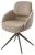 Стул ГРЕЙС (GRACE) 360 град., цвет БЕЖЕВЫЙ (PENA-120 / G1229-3, ткань / ЛАТТЕ каркас, ®DISAUR