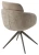 Стул ГРЕЙС (GRACE) 360 град., цвет БЕЖЕВЫЙ (PENA-120 / G1229-3, ткань / ЛАТТЕ каркас, ®DISAUR