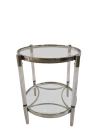 Стол журнальный Корни MH1797ET, 51х51х55, серебро