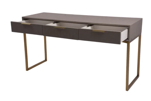 Стол-консоль Логан с 3-мя ящиками MC9001-150GR, 150х50х78 см, светло-серый