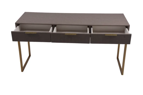 Стол-консоль Логан с 3-мя ящиками MC9001-150GR, 150х50х78 см, светло-серый