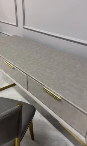 Стол-консоль Логан с 3-мя ящиками MC9001-150GR, 150х50х78 см, светло-серый