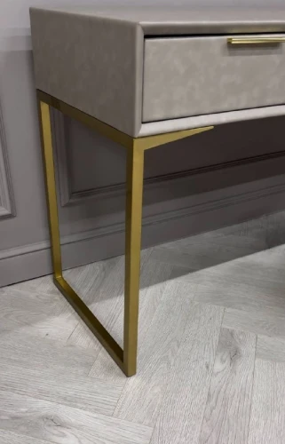 Стол-консоль Логан с 3-мя ящиками MC9001-150GR, 150х50х78 см, светло-серый