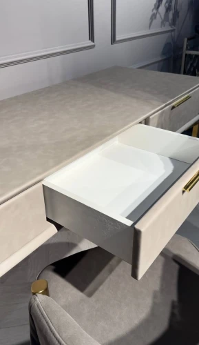 Стол-консоль Логан с 3-мя ящиками MC9001-150GR, 150х50х78 см, светло-серый