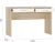 Стол «Стелс» 120 2ящ, Дуб сонома/белый