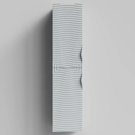 Пенал Эйфория 35 F5, пример RAL 7040 Серое окно, матовая, подвесной, левый