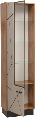 Шкаф-пенал Гамма 54.01 Левый Таксония/Грэй