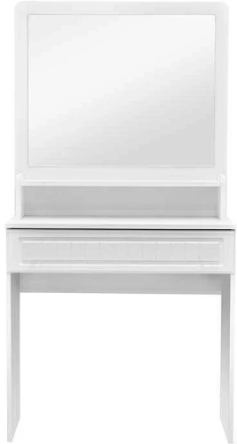 Стол с ящиком и надстройкой Монако МН-19 + МН-19А белое дерево