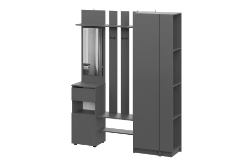 Прихожая Бали, Графит. Комплект 2