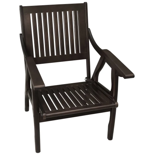 Кресло Массив решетка, каркас венге