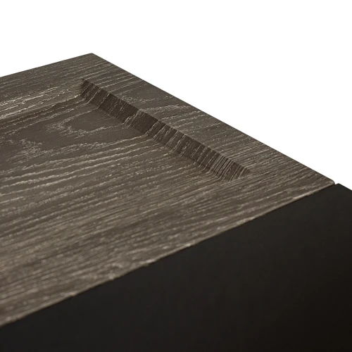 Стол журнальный BeautyStyle 31 дуб шоле графит/венге/стекло черное