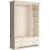 Шкаф Сиена 3дв, бежевый