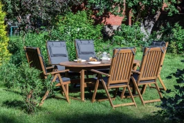 Обеденный комплект KIMBERLY на 6 персон(овальный стол)