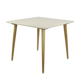 Стол обеденный Ронда Мини 90, натуральный/слоновая кость