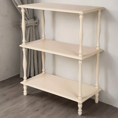 Этажерка П 9 слоновая кость