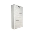 Обувница ЛАЙТ 3 МП (Выбеленное дерево / Выбеленное дерево)