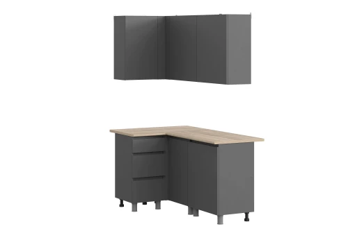 Готовая кухня Денвер (без столешницы). Композиция 6