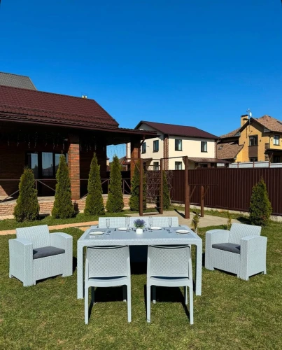 Обеденный комплект LANA LUX DINING M светло-серый