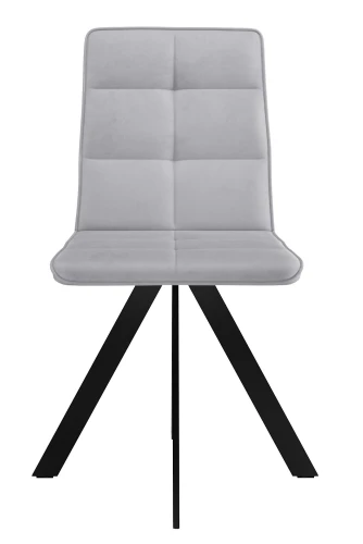 Стул DikLine 230 поворотный B22 GREY, ножки черные