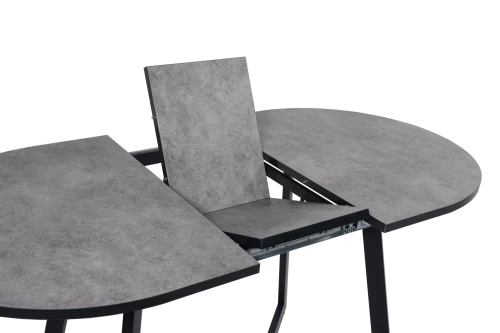 Стол Саен 21 Черный/Бетон