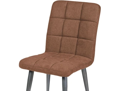 Стул ДП2-17 «Даллас», ткань «Канди Мокко», каркас металлик