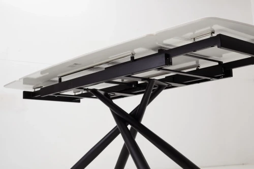 Стол RIVOLI 140 GLOSS LUXURY PANDORA SOLID CERAMIC / BLACK, ®DISAUR