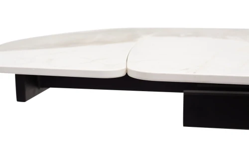 Стол RIVOLI 140 GLOSS LUXURY PANDORA SOLID CERAMIC / BLACK, ®DISAUR