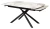Стол RIVOLI 140 GLOSS LUXURY PANDORA SOLID CERAMIC / BLACK, ®DISAUR