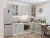 Кухонный гарнитур Сканди-04 Grey Silkwood