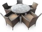 Обеденная группа из искусственного ротанга КАРОЛИНА «CAROLINA» (6 предметов)