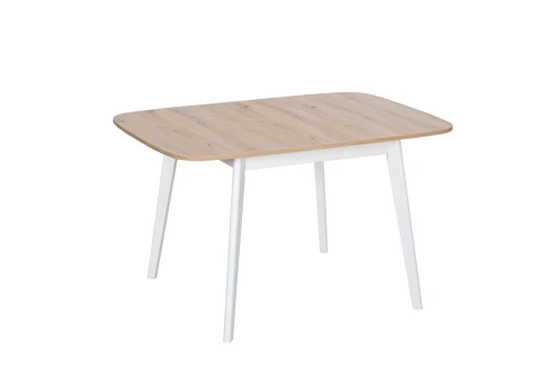 Ст 80.037 Стол обеденный "TANGO", корпус Дуб вотан (8004), Белый 605РЕ (8053)