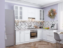 Модульная угловая кухня Сканди-04 White Softwood Модульная угловая кухня Сканди-04 White Softwood