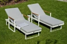 Комплект для отдыха из алюминия MAYA белый  Joygarden Комплект для отдыха из алюминия MAYA белый  Joygarden