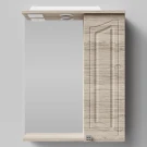 Зеркало Адам 55, Дубослив ореховый светлый ПВХ 3445, правая Зеркало Адам 55, Дубослив ореховый светлый ПВХ 3445, правая