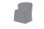 Чехол на стул малый, цвет серый 60×60×78 (60) см