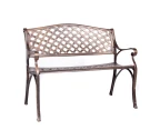 Скамейка садовая  ЖАСМИН «JASMINE»  -  Bronze